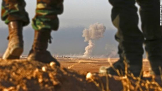 العراق ..بعد كلمة زعيم تنظيم داعش .. صواريخ وانفجارات تهز شرق الموصل